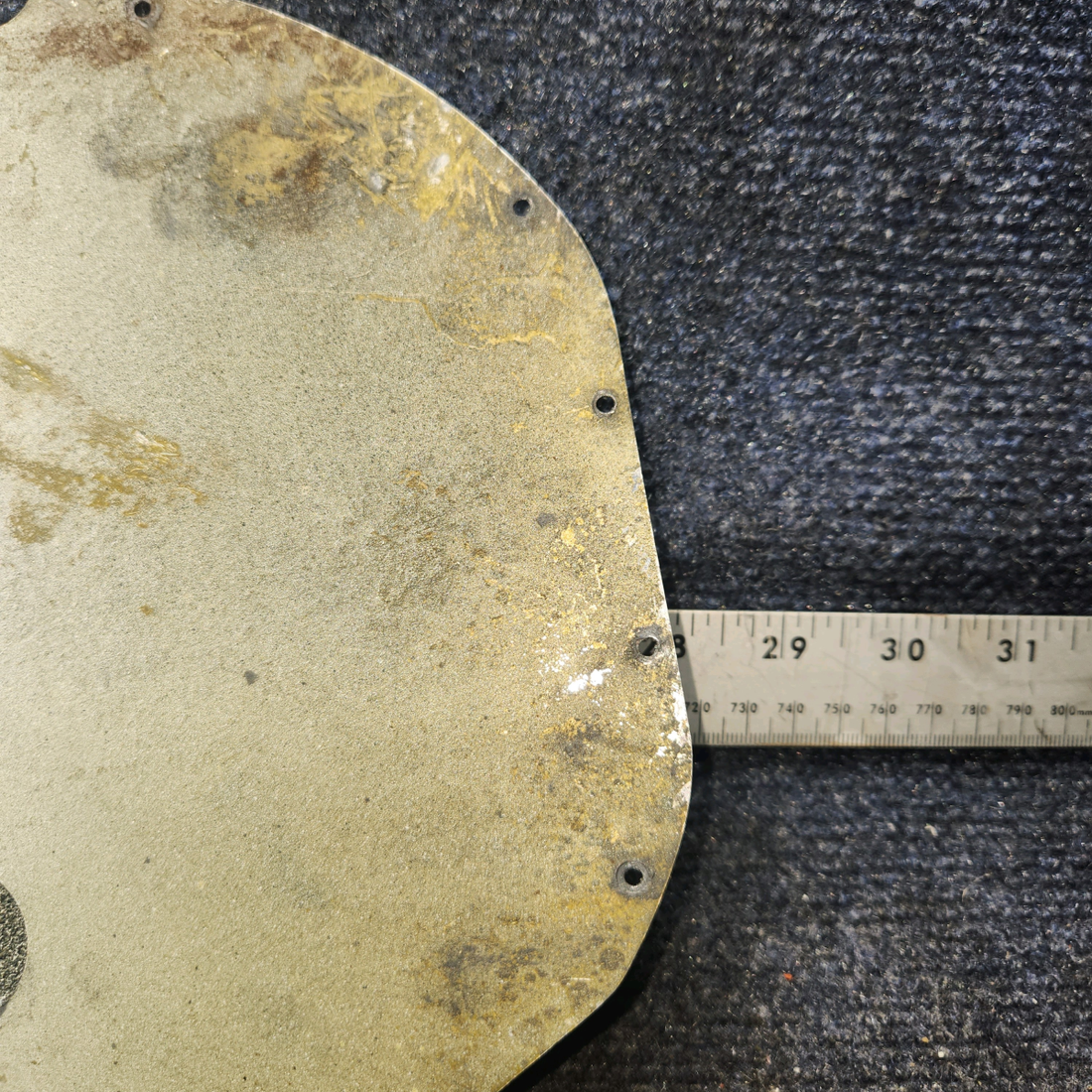 Used aircraft parts for sale, 65494-000 Piper PA28-161 Fuselage Closeout Plate