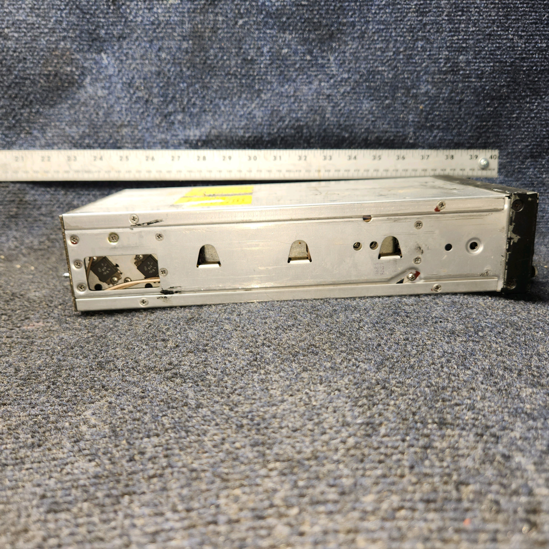 Used aircraft parts for sale, 069-1020-00 King KX-170B MAC 1700 Piper PA28-161 Nav/Com with MAC 1700 Conversion, Includes Tray (14 Volts)