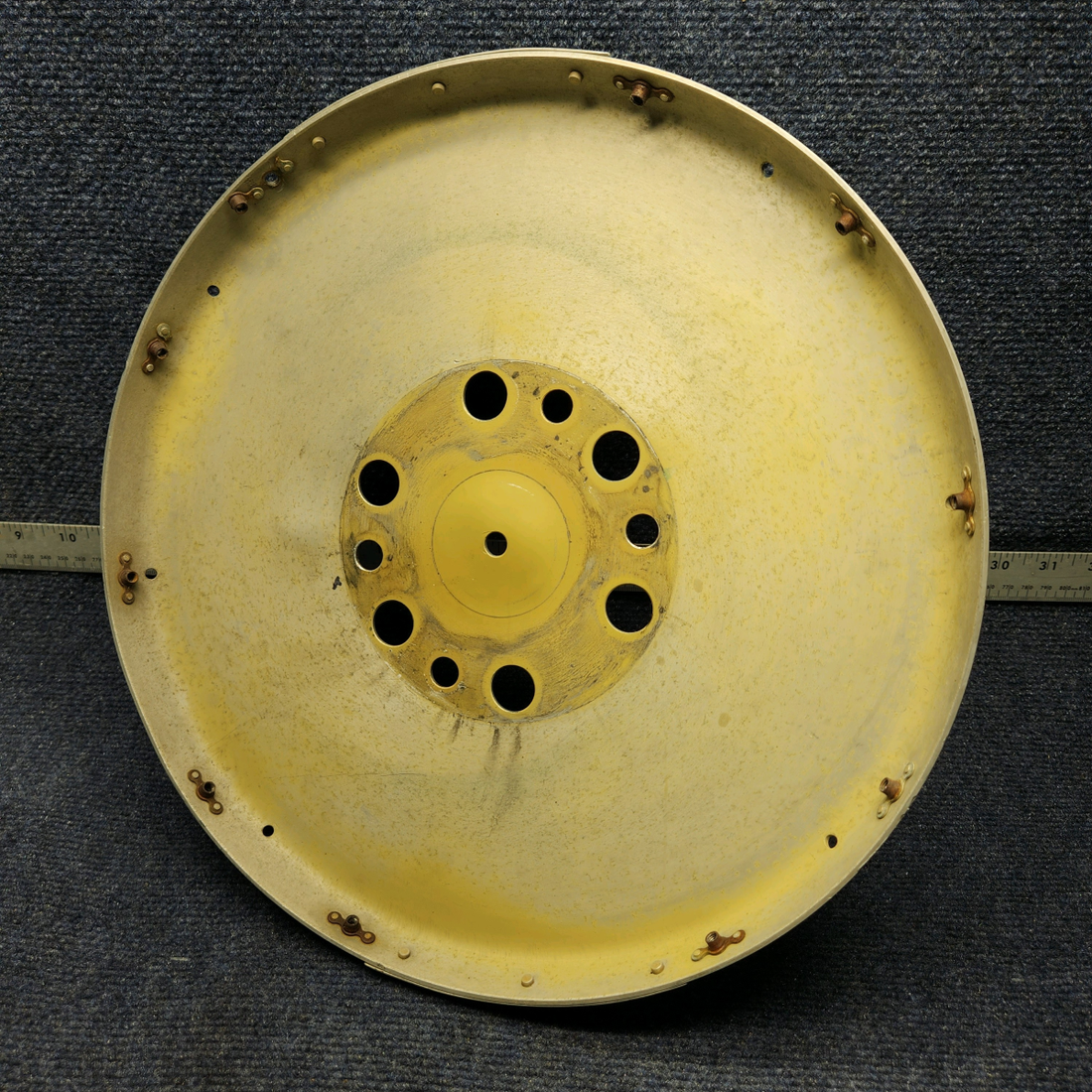 Used aircraft parts for sale, D4254 Beechcraft C23 SUNDOWNER AFT SPINNER BULKHEAD ASSEMBLY