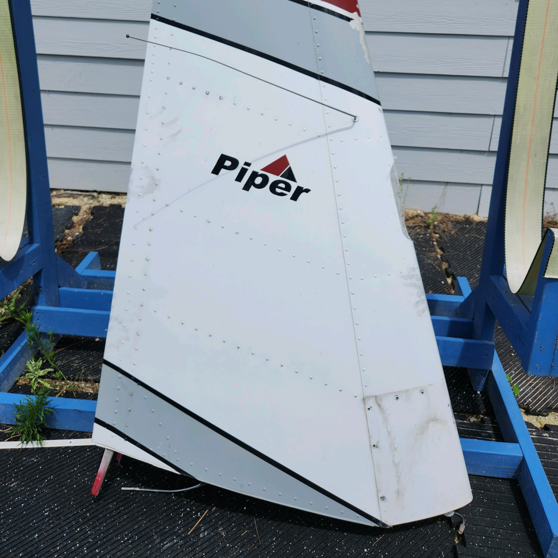 Used aircraft parts for sale, 78908-003 & 78908-900 Piper PA32RT-300 VERTICAL FIN ASSEMBLY