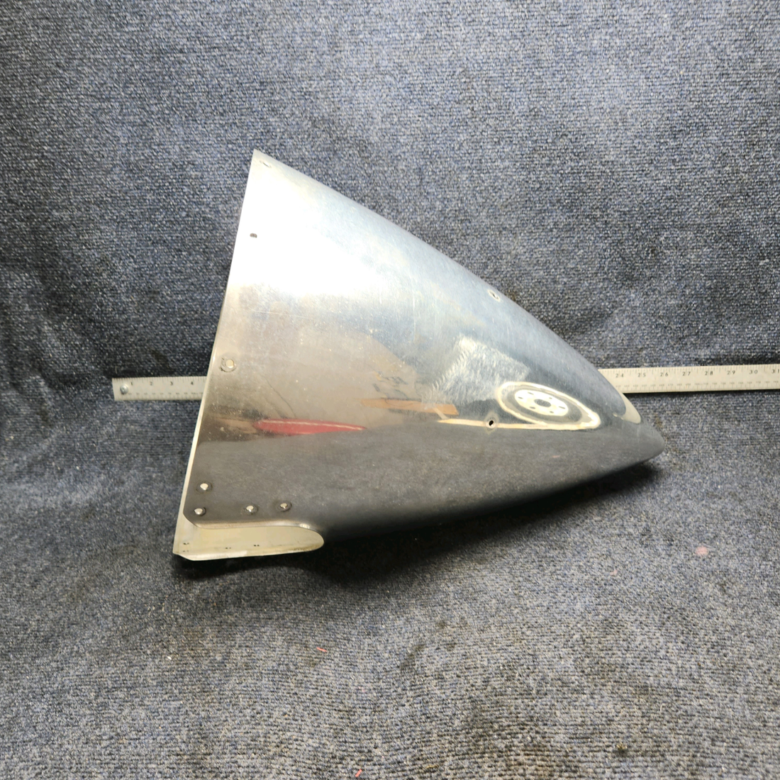 Used aircraft parts for sale, 680031-515 MOONEY M20J MCCAULEY TWO BLADE SPINNER ASSY POLISHED