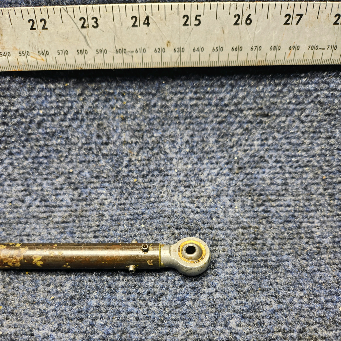 Used aircraft parts for sale, 915007-015 Mooney M20J RUDDER CONTROL TUBE ASSEMBLY ADJUSTABLE