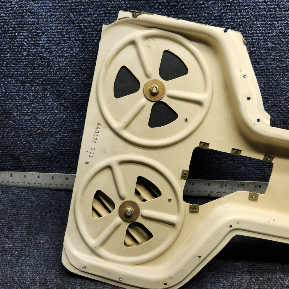 Used aircraft parts for sale, 640177-11 Mooney M20J OVERHEAT VENTILATION FRONT W DEFLECTORS.