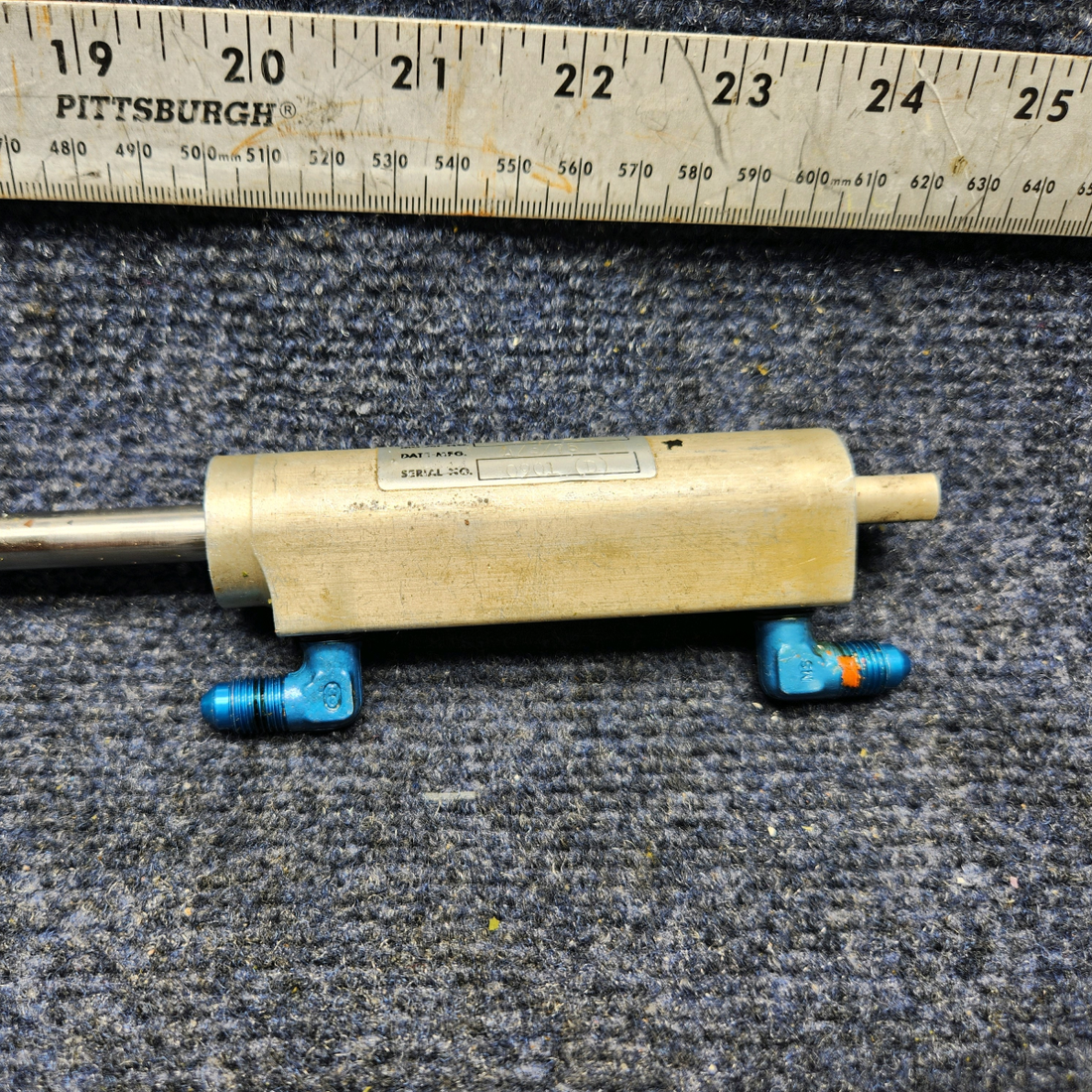 Used aircraft parts for sale, 880027-501 Cleveland A-110-37 Mooney M20J MASTER BRAKE CYLINDER ASSEMBLY LH OR RH