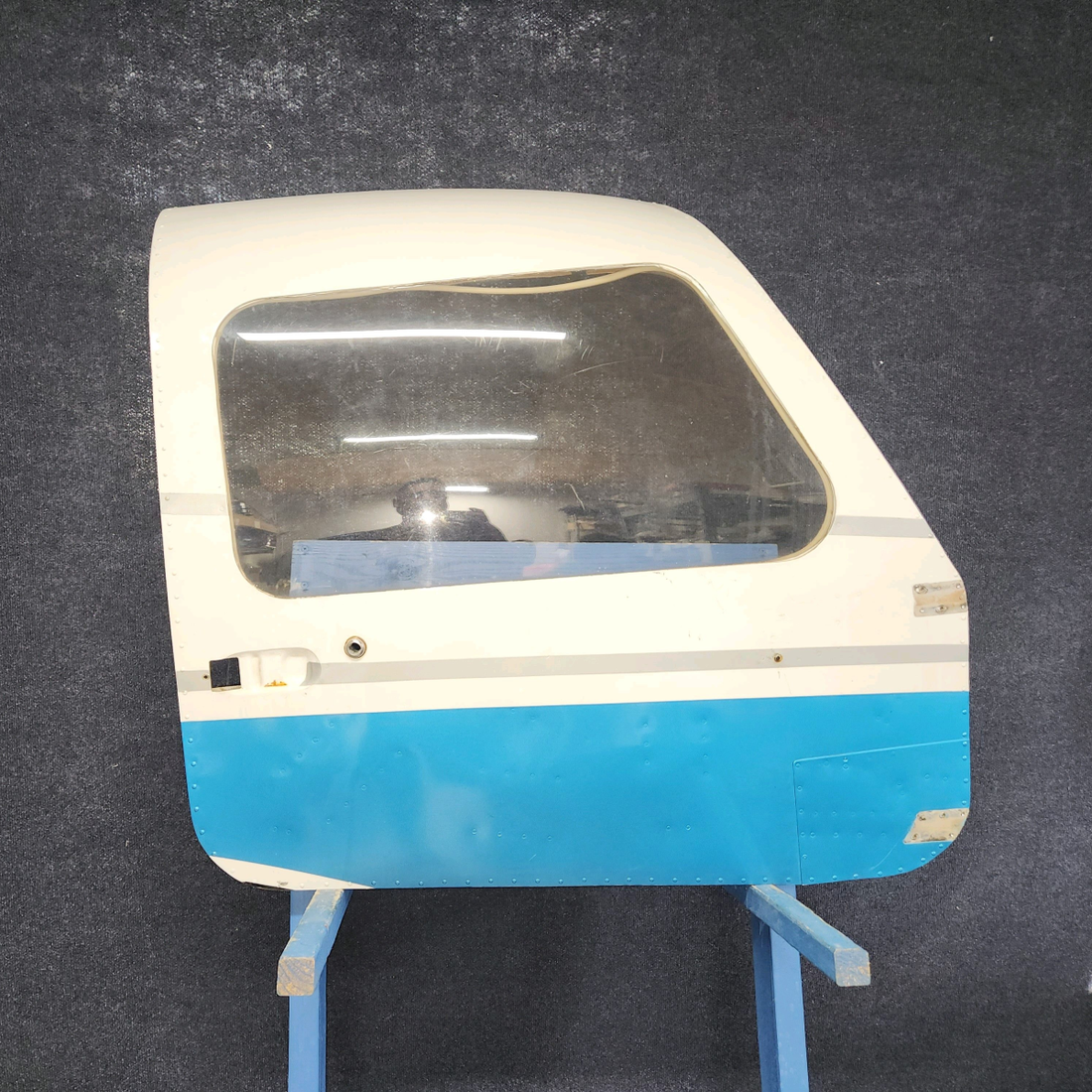 Used aircraft parts for sale, 79545-002 Piper PA28-161 Cabin Door Structure – Without Latch, Lock, and Hinges
