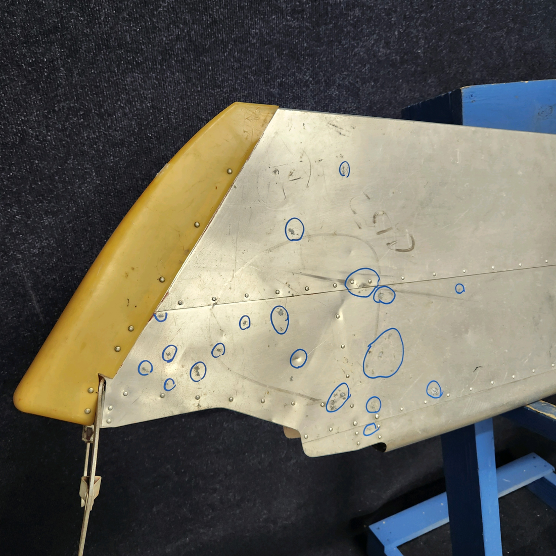Used aircraft parts for sale, 0431004-3 Cessna CESSNA 150 RUDDER ASSEMBLY