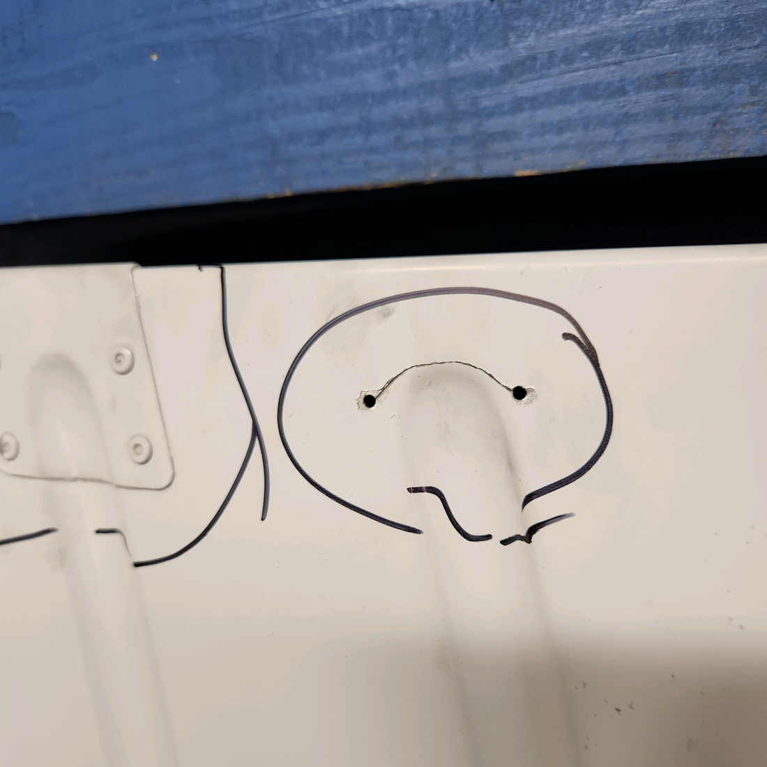 Used aircraft parts for sale, 78981-023 Piper PA32RT-300 RUDDER ASSEMBLY HAS REPAIR AND STOP DRILL-SEE PHOTOS