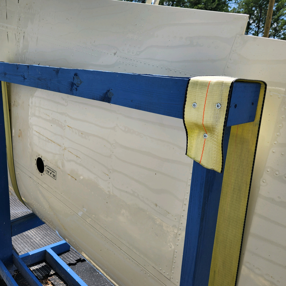 Used aircraft parts for sale, 35-115300 SA320 BEECHCRAFT F35 LH WING ASSEMBLY-OR IS SOLD IN PARTS
