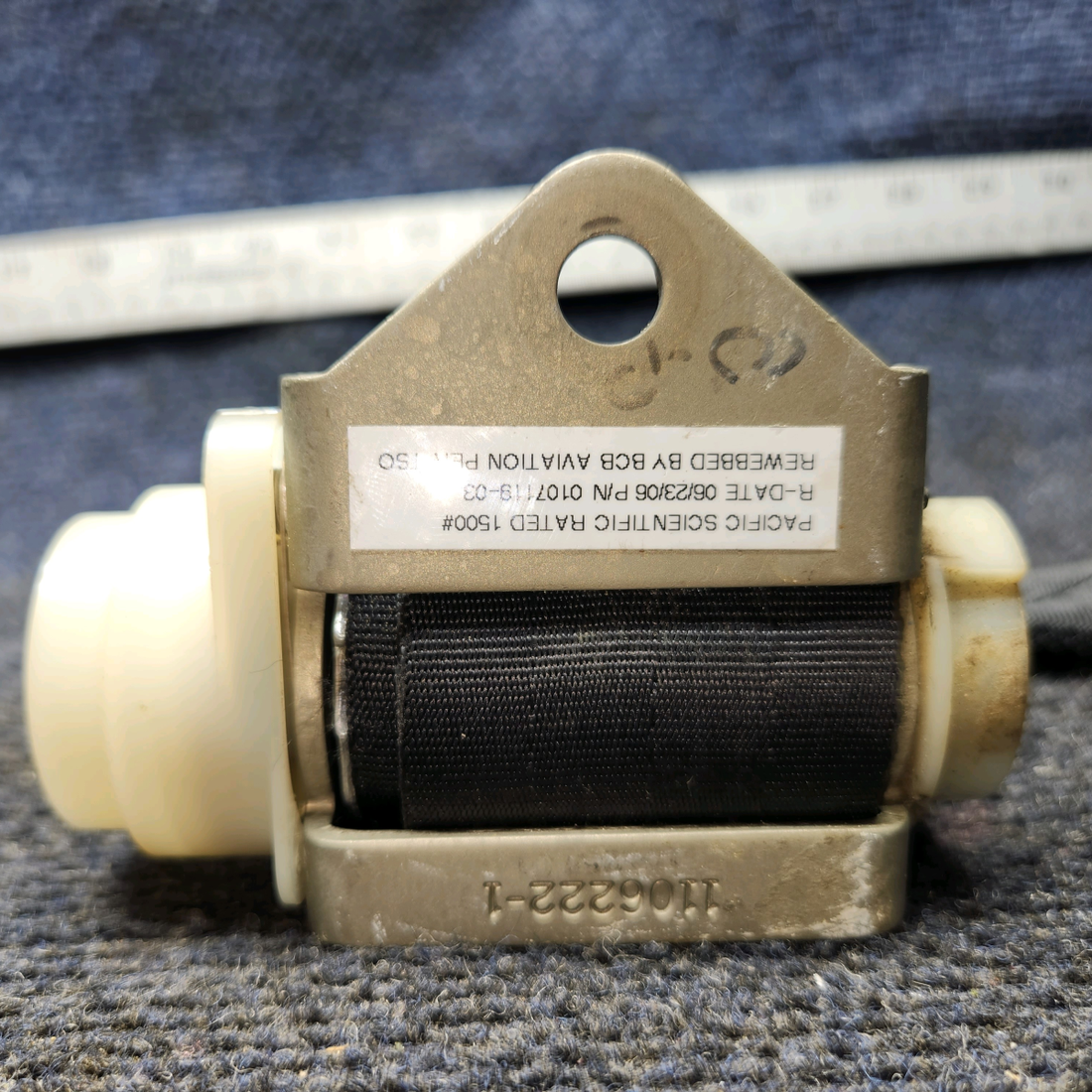 Used aircraft parts for sale, 0107119-03 Pacific Scientific Mooney M20J Shoulder Harness
