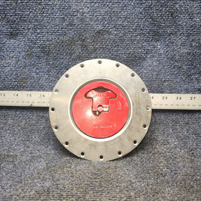Used aircraft parts for sale, 431-9 Shaw Aero Piper Navajo Fuel Cap with Adapter