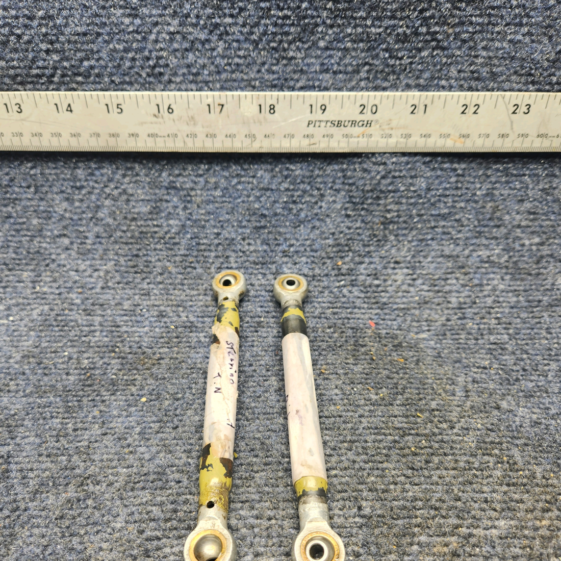 Used aircraft parts for sale, 915005-000 Mooney M20K RUDDER CONTROL ROD "PRICE PER EACH"
