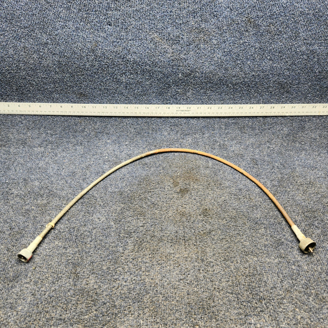 Used aircraft parts for sale, 486-570 PIPER PA28-140 TACHOMETER SHAFT ASSEMBLY.