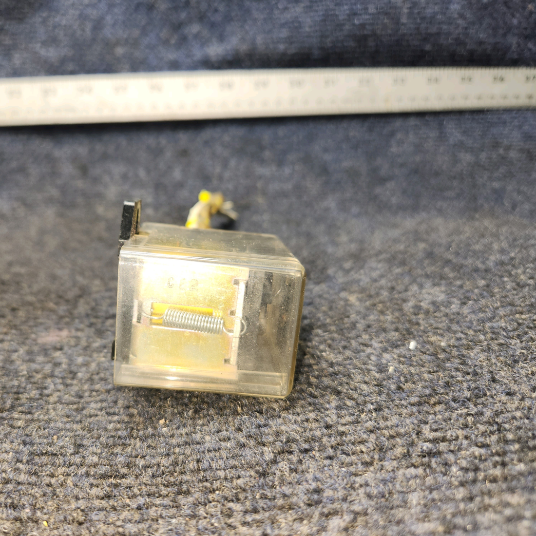 Used aircraft parts for sale, Avionics-Relay Magnecraft Electric Mooney M20J Radio Master Relay Diode