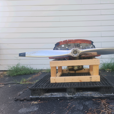 Used aircraft parts for sale, O-200-A TCM Continental cessna 150G Engine and Propeller Combo