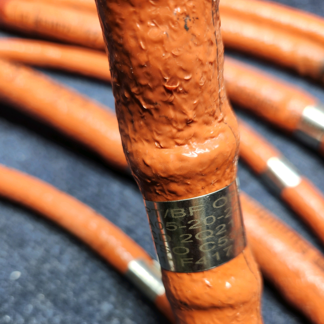 Used aircraft parts for sale, O-360-A4J Beechcraft C23 SUNDOWNER ENGINE HOSE SET(8) MANUFACTURE 05-2022 LYCOMING O-369-A4J