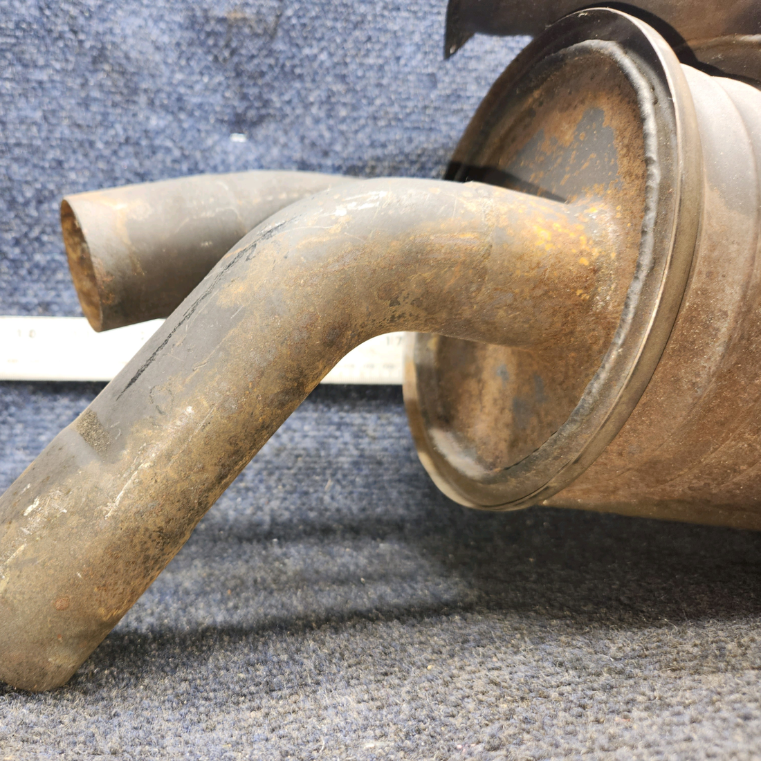 Used aircraft parts for sale, 630045-503 Mooney M20J Muffler Assy