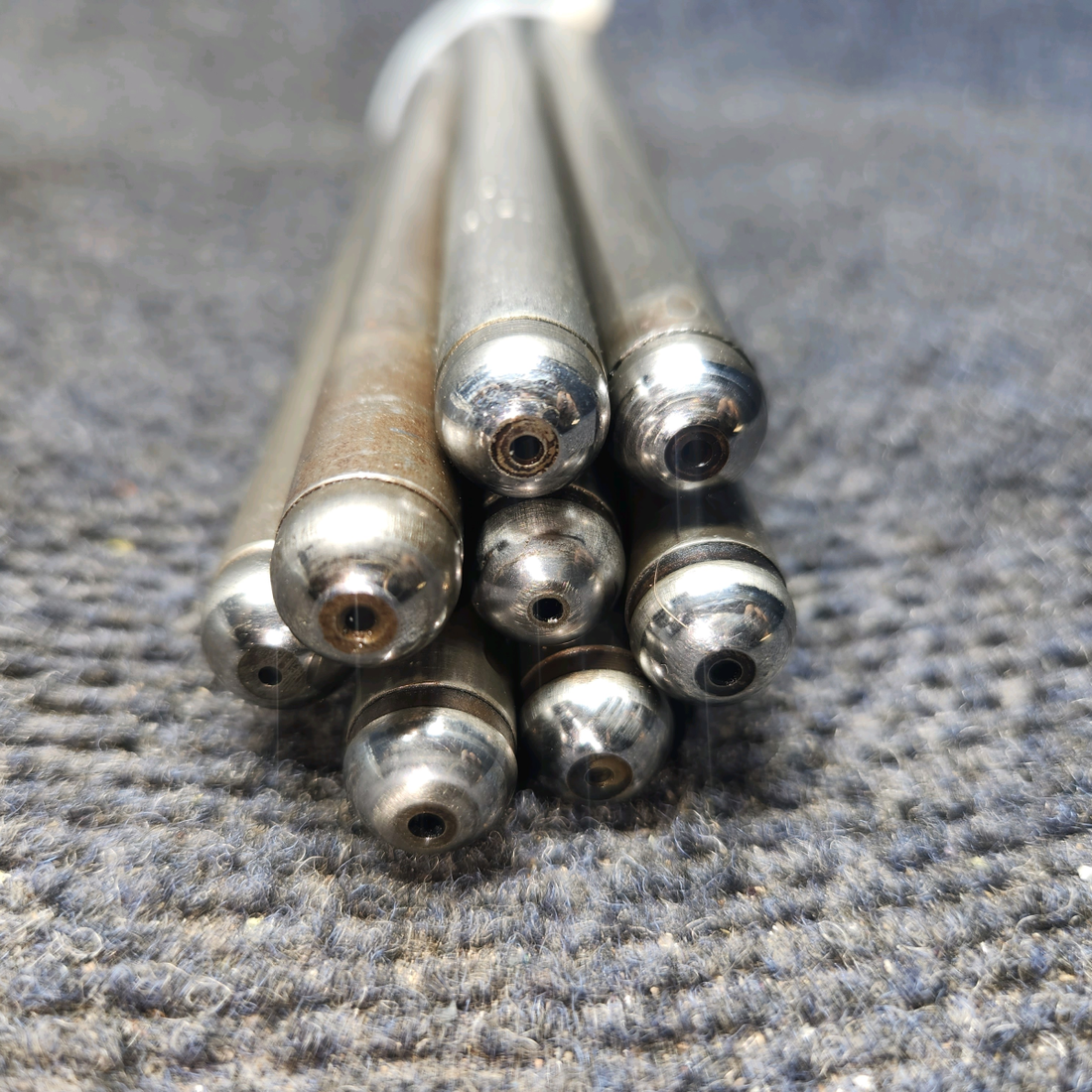 Used aircraft parts for sale, 15F19957 Lycoming O-320-D3G Piper PA28-161 Rod Assembly - Set of 8