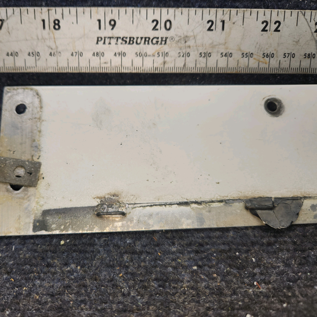 Used aircraft parts for sale, 67723-000 Piper PA28-161 Wing Access Plate Aft Assembly LH (16")