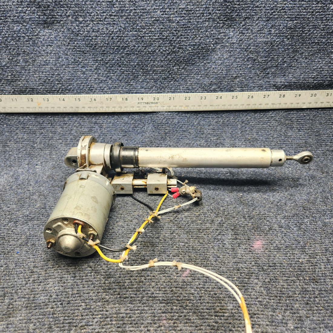 Used aircraft parts for sale, 750105-001 Mooney M20K MOONEY FLAP ACTUATOR W MOTOR 14V