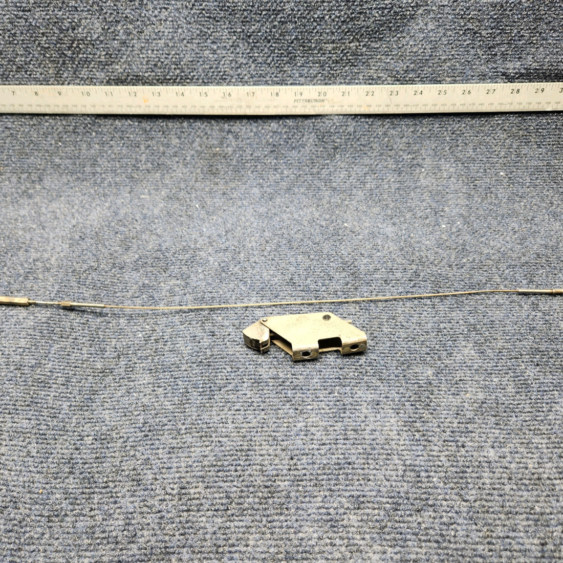 Used aircraft parts for sale, 169-420036-93 Beechcraft C23 SUNDOWNER CABIN DOOR LATCH HOOK LH
