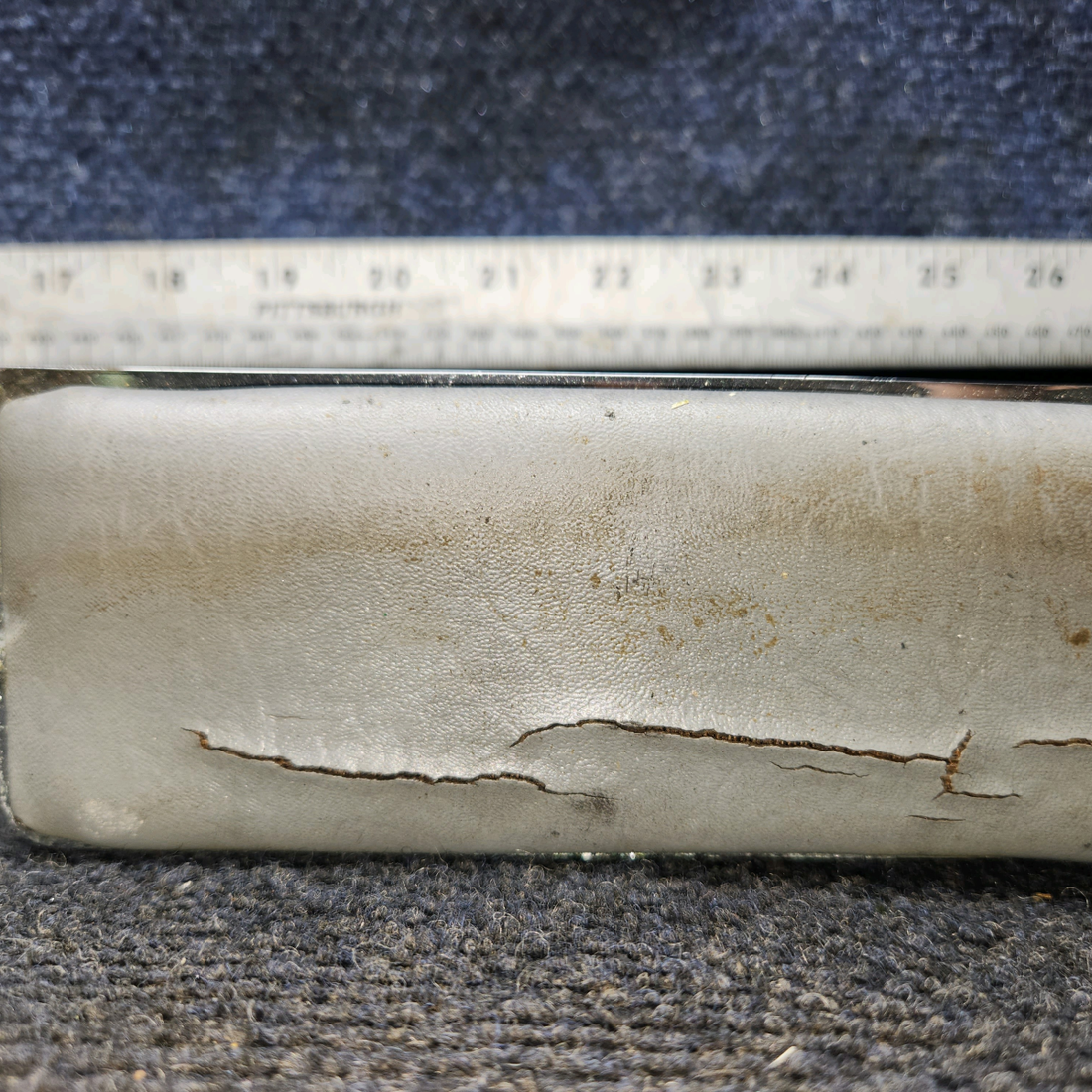 Used aircraft parts for sale, 66710-016 Piper PA28-161 Arm Rest Assembly w/ Pad and Ashtray -  LH