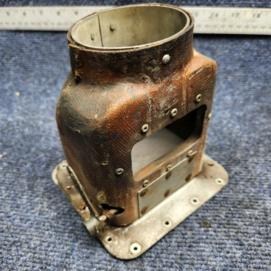 Used aircraft parts for sale, 0453016-1 Cessna CESSNA C172RG WARM AIR VALVE ASSEMBLY