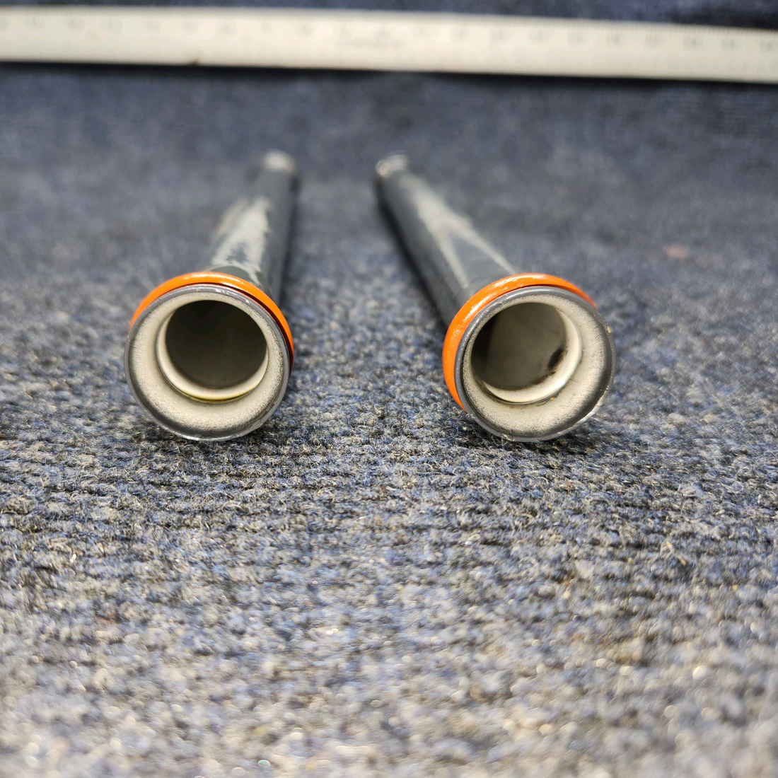 Used aircraft parts for sale, 68987 Lycoming O-320 CESSNA 172K LYCOMING PUSH ROD HOUSING SHROUD TUBE  LOT OF 2