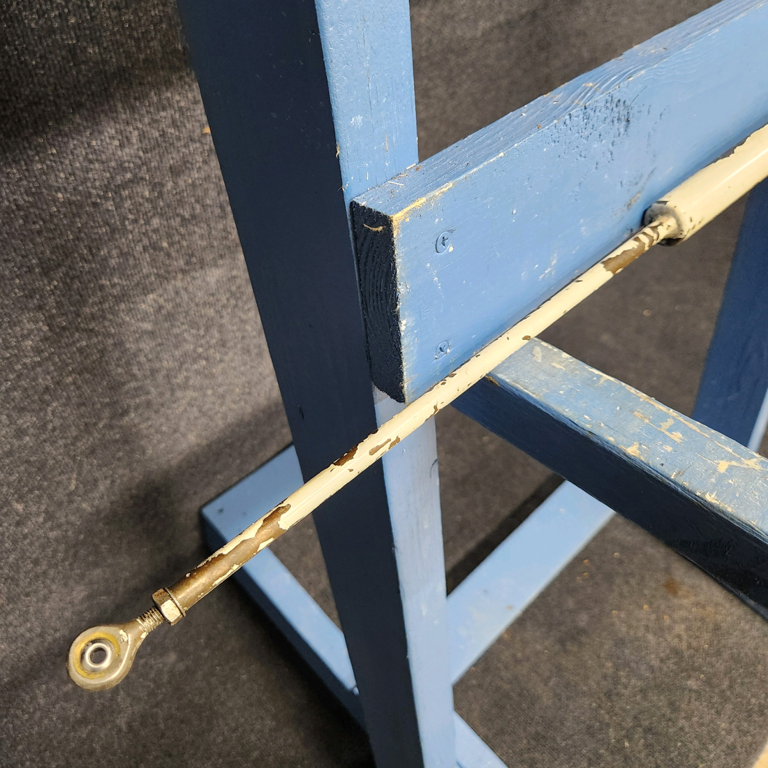 Used aircraft parts for sale, 38151-000 Piper PA32RT-300 NOSE WHEEL STEERING ROD ASSEMBLY