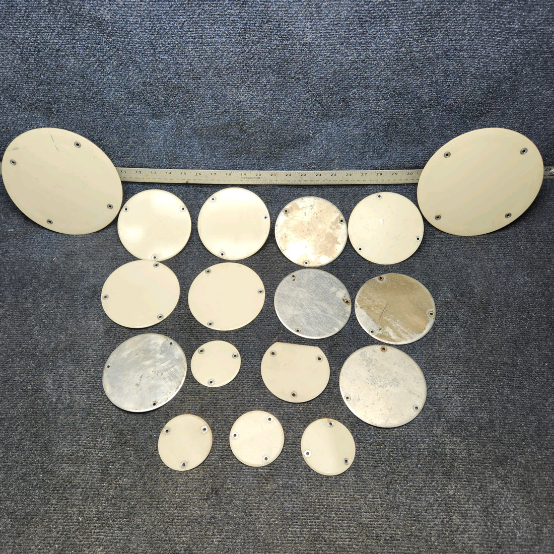 Used aircraft parts for sale, CESSNA 172K - COVER PLATE CESSNA 172K SET OF COVER PLATE SET