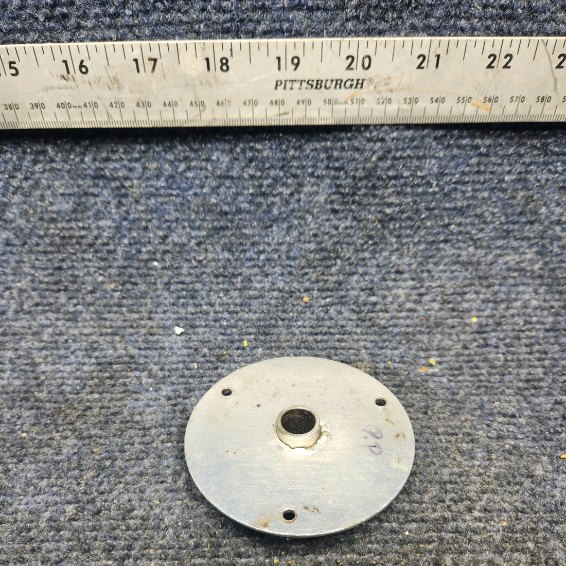 Used aircraft parts for sale, 310068-000 Mooney M20K CABIN DOOR COVER PLATE ASSEMBLY