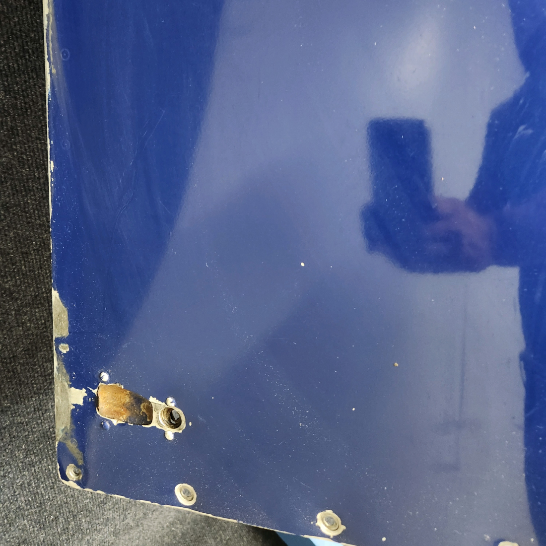 Used aircraft parts for sale, 62217-000 PIPER PA28-140 COMPLETE ENGINE BOTTOM COWL ASSY