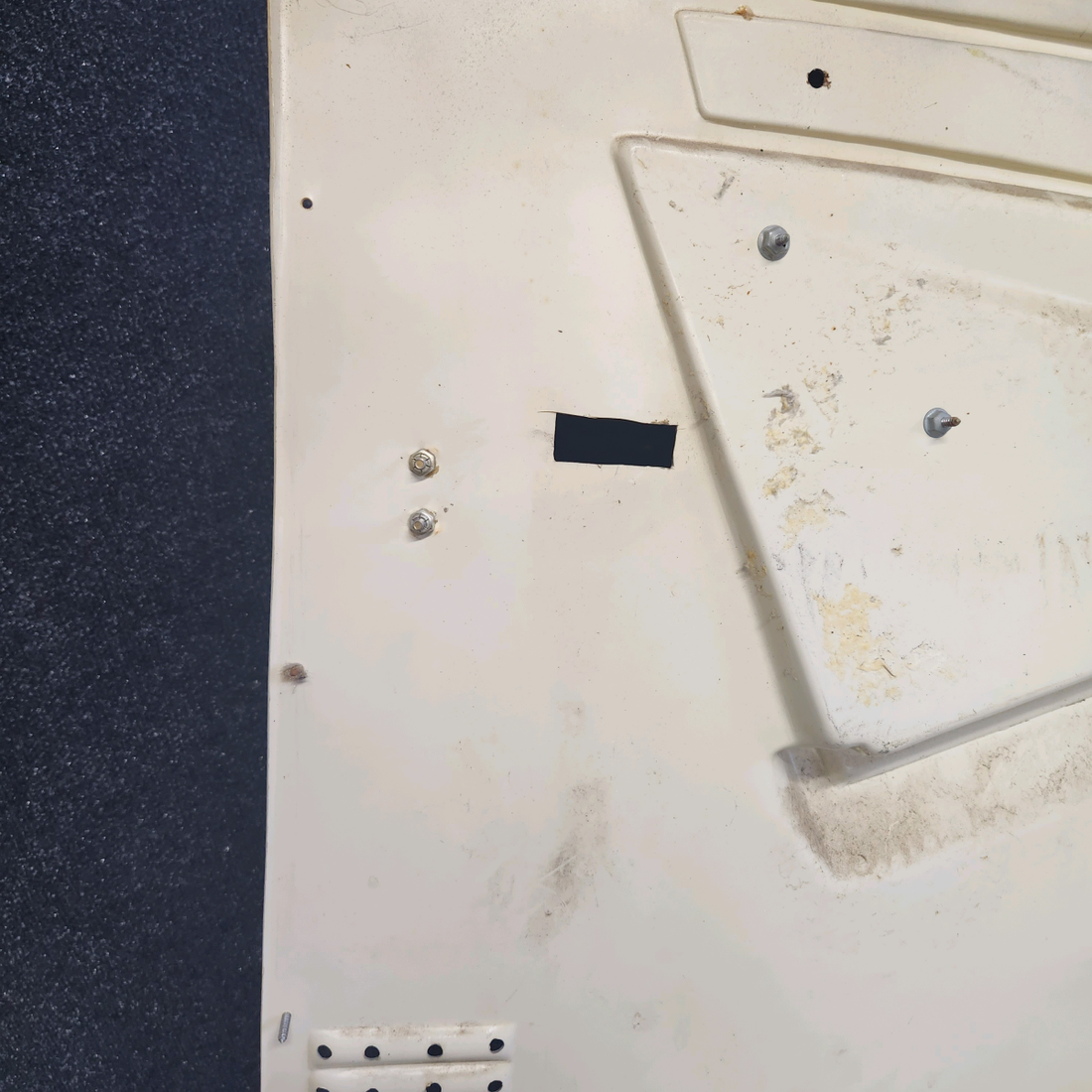 Used aircraft parts for sale, 130277-091 Mooney M20K PANEL REAR RIGHT HAND LIGHT GREY