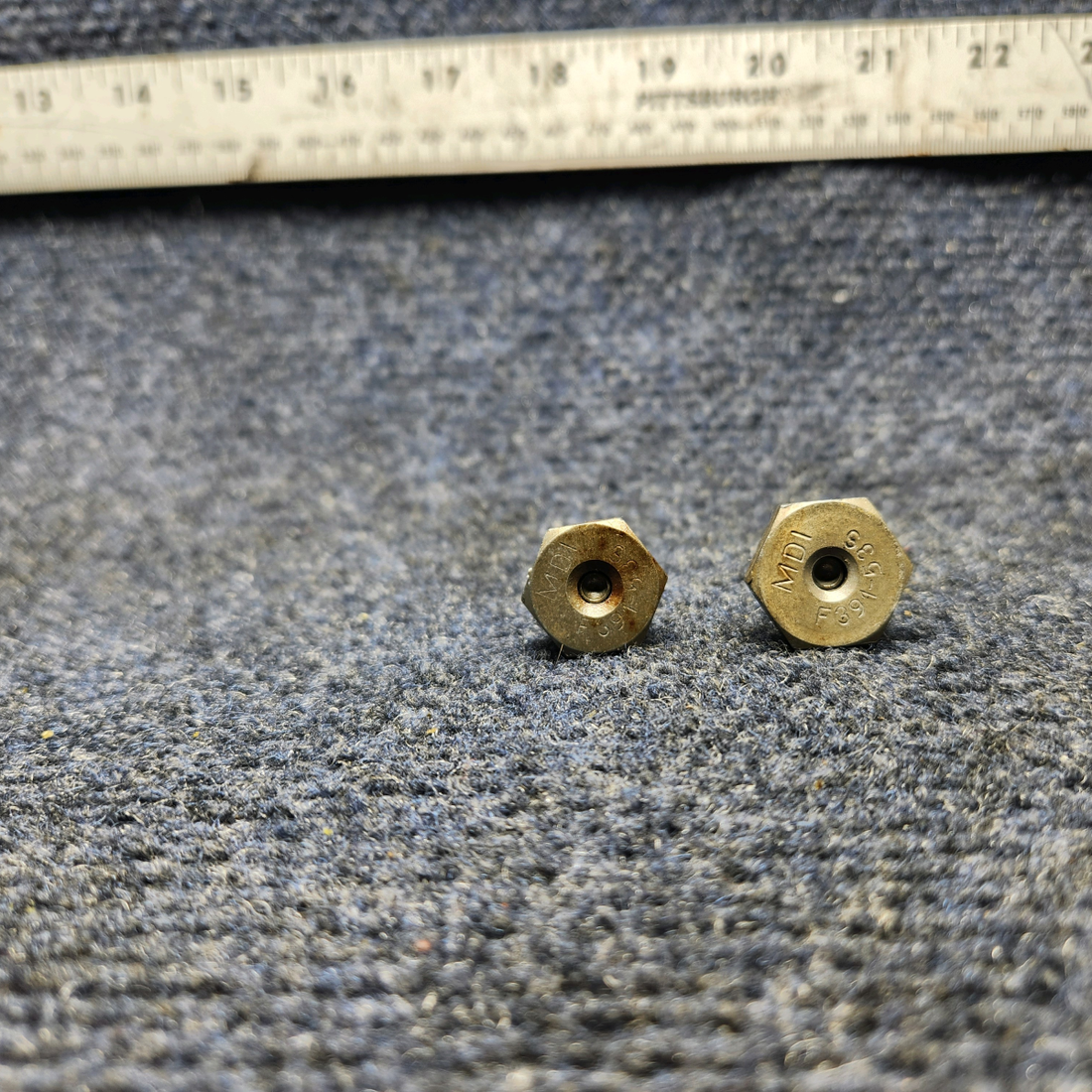 Used aircraft parts for sale, F391 53S Mooney M20J VALVE FUEL DRAIN - SET OF TWO>