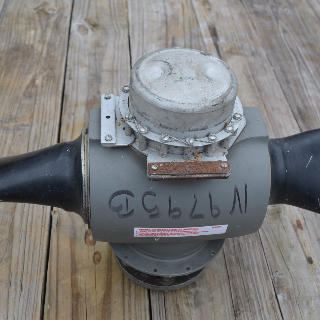 Used aircraft parts for sale, B2D34C220-B Cessna 172RG MCCAULEY - 2 BLADE PROPELLER (HUB PARTS ONLY SEE DETAILS)