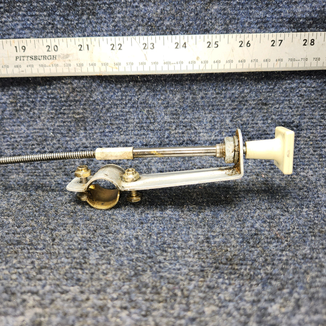 Used aircraft parts for sale, S1239-14 CESSNA 172K STRAINER DRAIN CONTROL CABLE