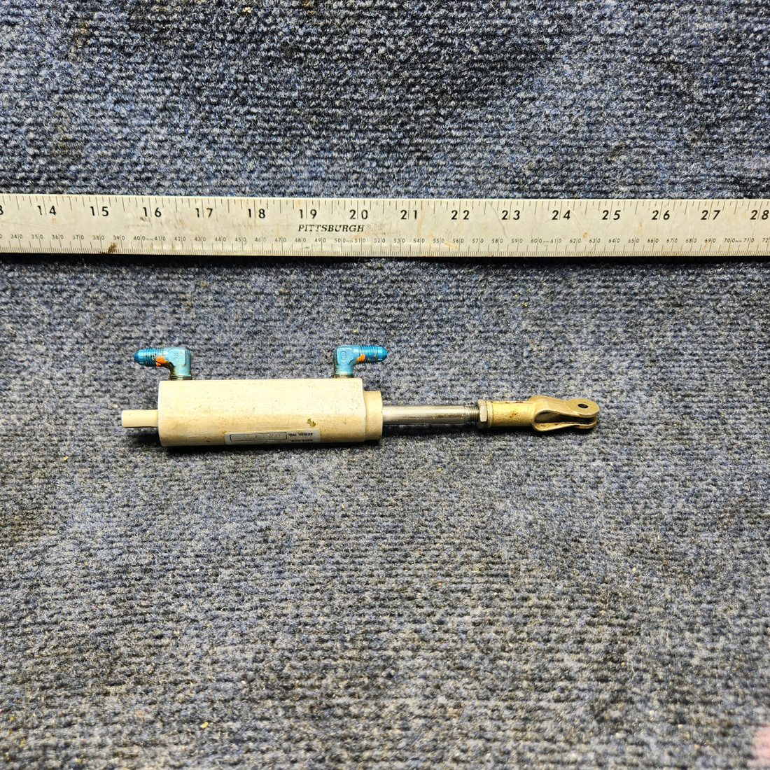 Used aircraft parts for sale, 880027-501 Cleveland A-110-37 Mooney M20J MASTER BRAKE CYLINDER ASSEMBLY LH OR RH1