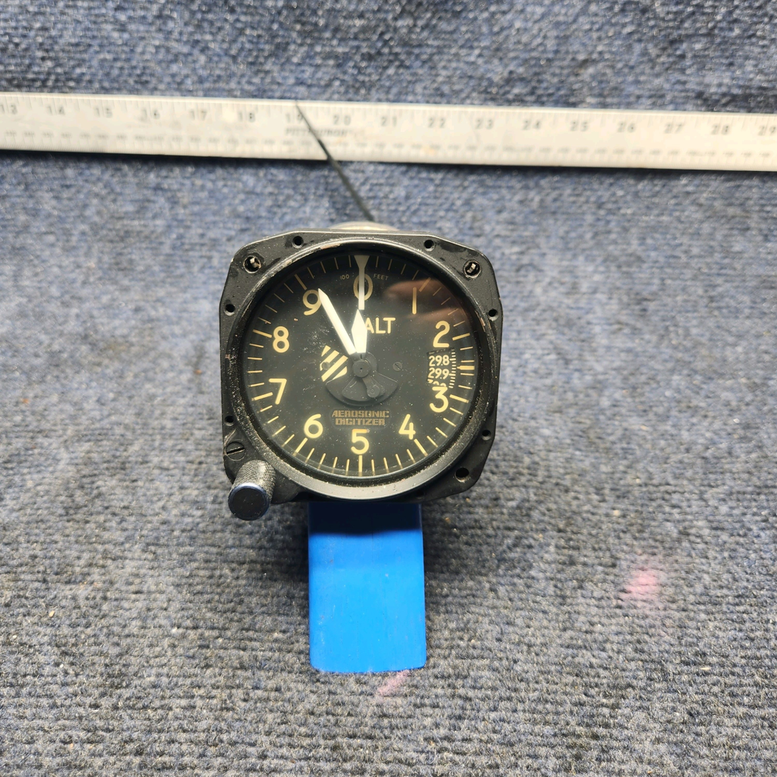 Used aircraft parts for sale, 101627-01696 Aerosonic Corp Mooney M20K ALTIMETER PRESSURE & ALTITUDE REPORTING GAUGE