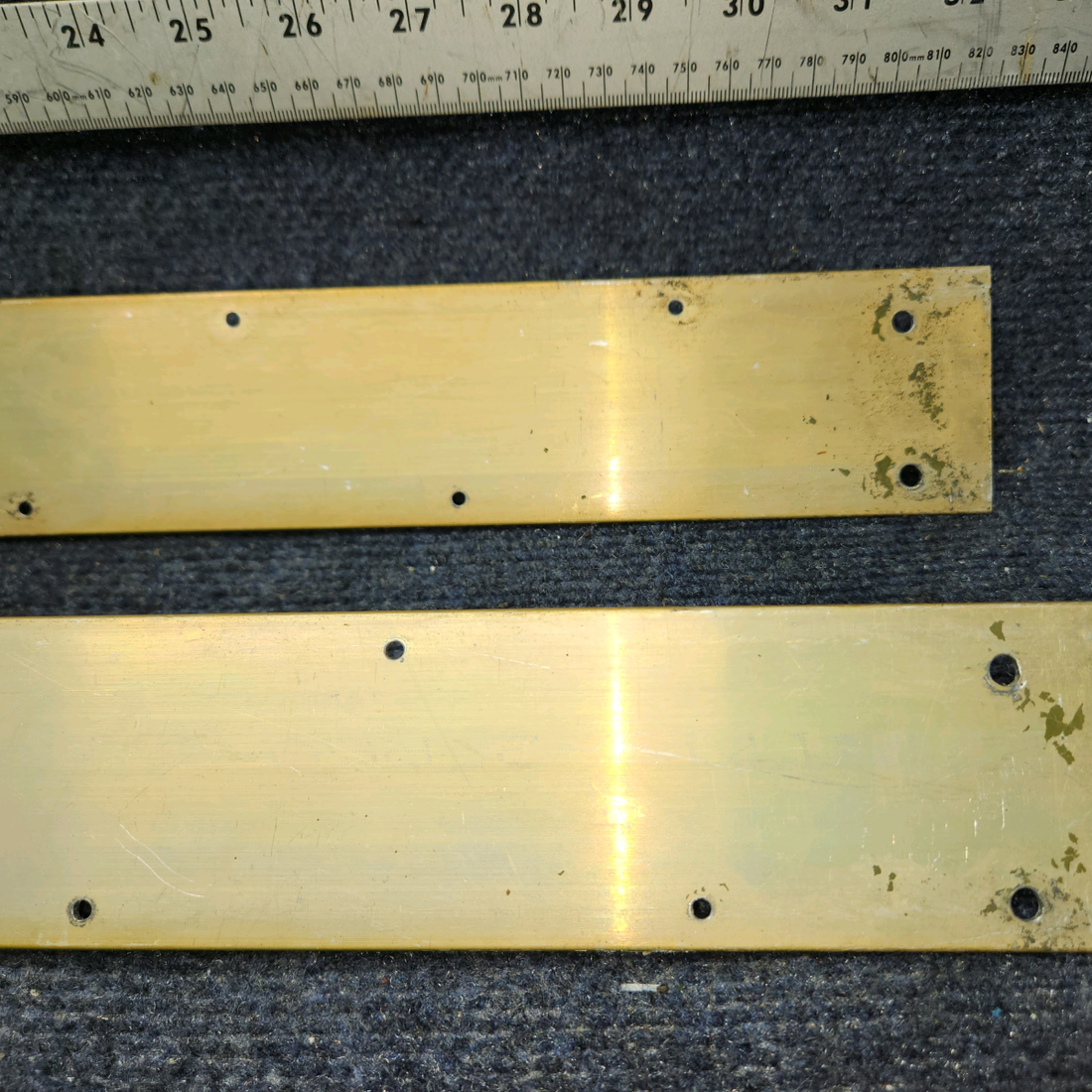Used aircraft parts for sale, 2414002-1 Cessna 172RG Seat Rail L/H Outboard and Inboard- Pilot -Pair