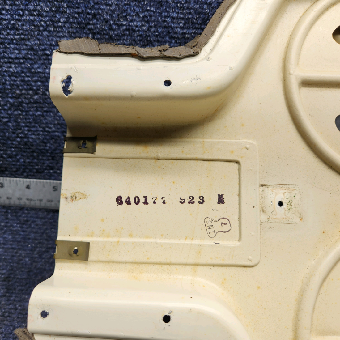 Used aircraft parts for sale, 640177-003 Mooney M20J OVERHEAT VENTILATION REAR W DEFLECTORS.