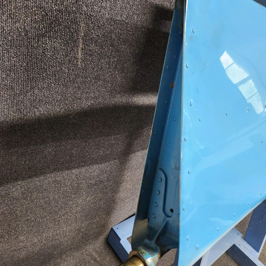 Used aircraft parts for sale, 169-640000-603 Beechcraft C23 SUNDOWNER RUDDER ASSY W/ LIGHT- ADAPTER