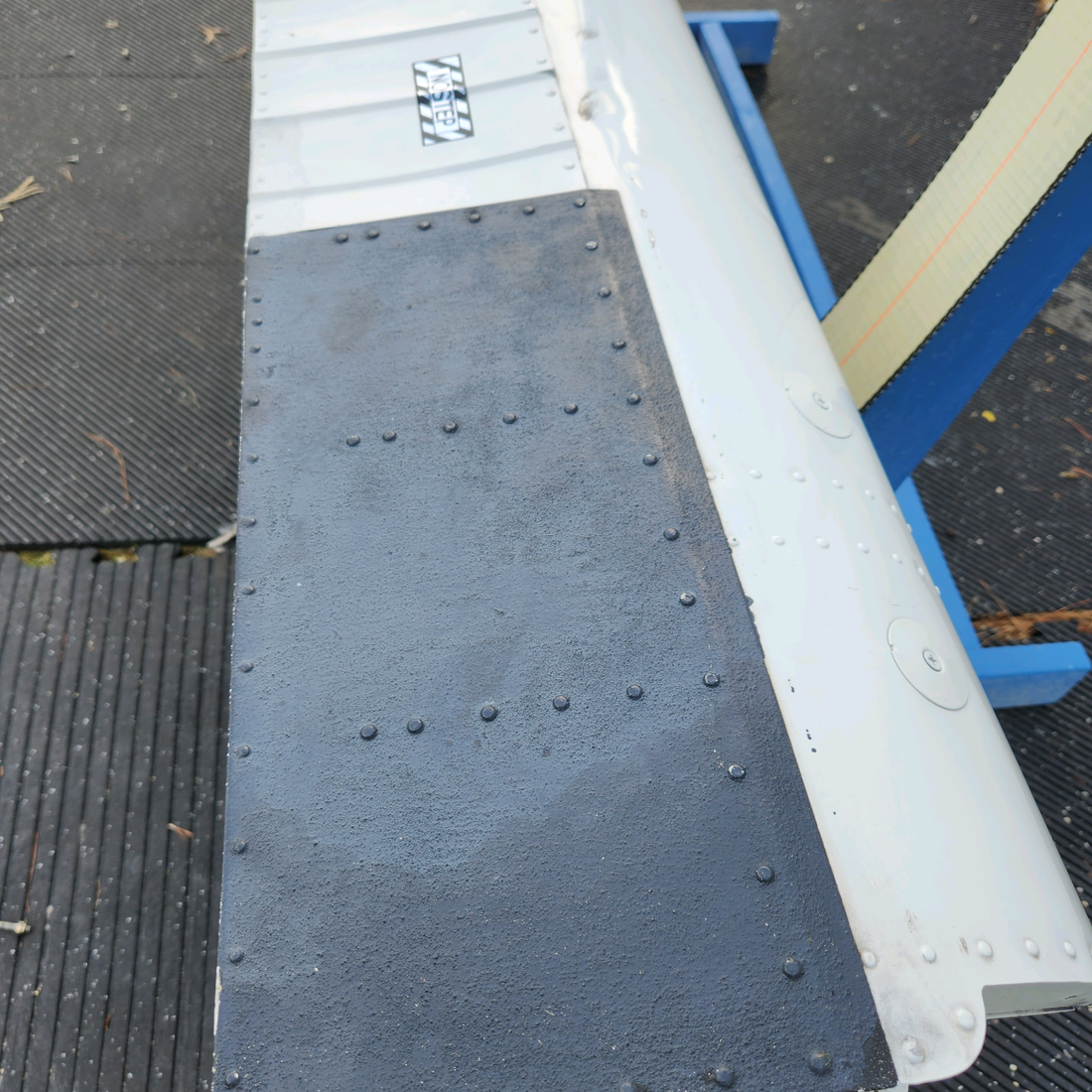 Used aircraft parts for sale, 69-160005-43 Beechcraft C23 SUNDOWNER FLAP ASSEMBLY LH "SEE PHOTOS FOR DETAILS"