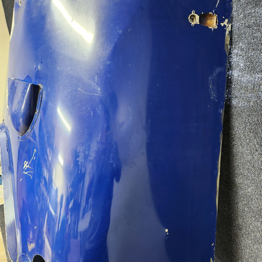 Used aircraft parts for sale, 62217-000 PIPER PA28-140 COMPLETE ENGINE BOTTOM COWL ASSY