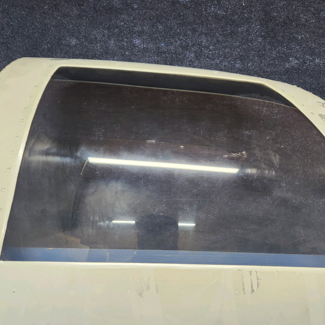 Used aircraft parts for sale, 310225-501 Mooney M20K CABIN DOOR FRAME STRUCTURE WITH HINGE