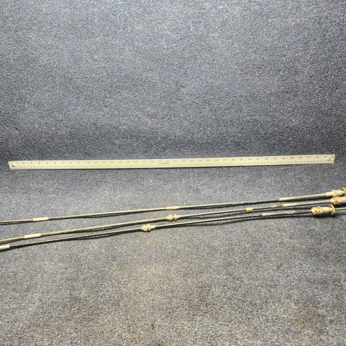Used aircraft parts for sale, 253-001-1 Mooney Texas Several CONTROL THROTTLE M20C AND OTHER