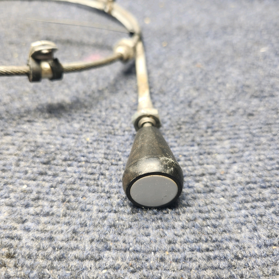 Used aircraft parts for sale, 640258-007 Mooney M20K CABIN HEAT CONTROL CABLE (LENGTH: 47")