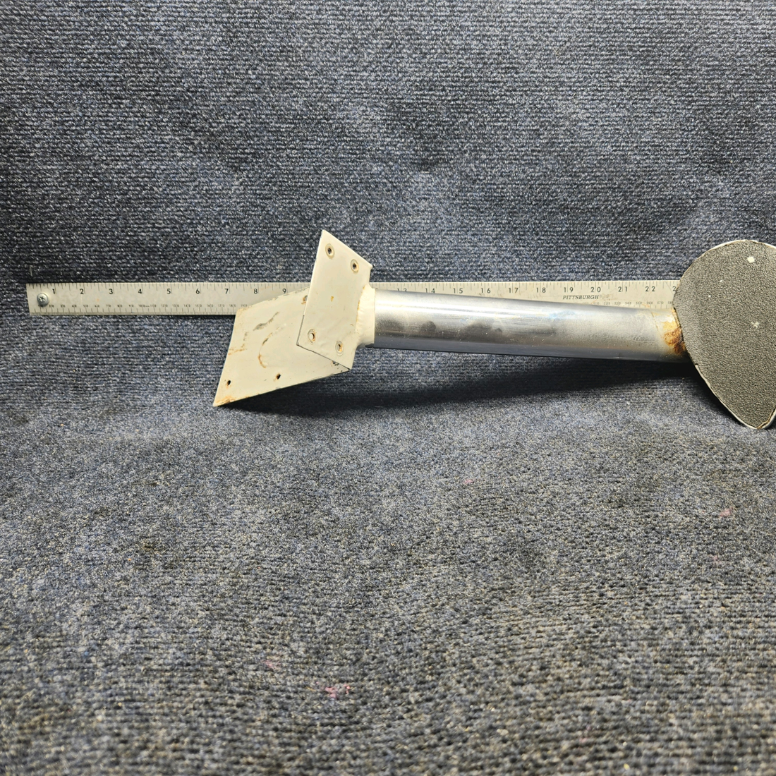 Used aircraft parts for sale, 002-430076-23 Beechcraft F33A STEP ASSIST ASSY (CHROME)