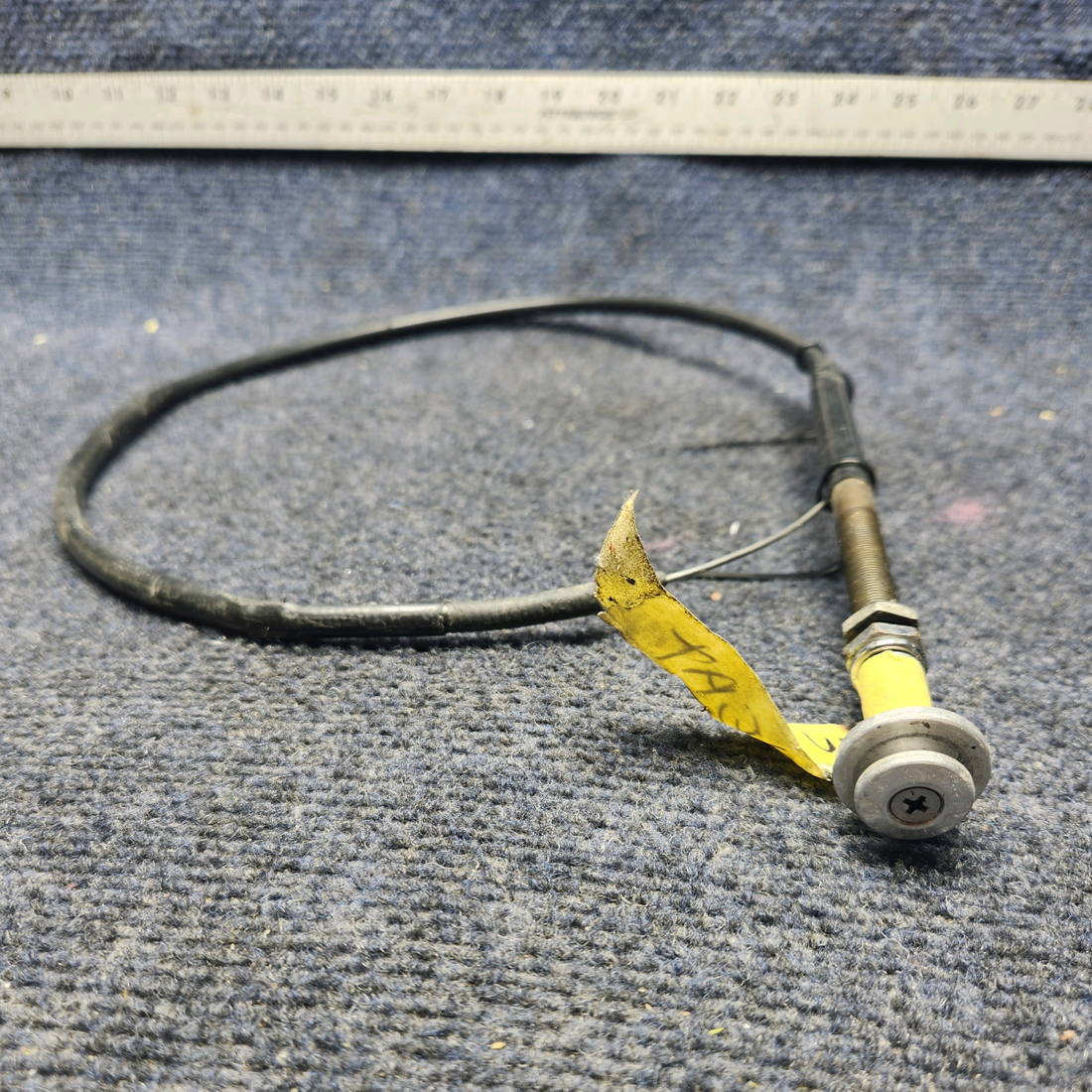 Used aircraft parts for sale, 640258-005 Mooney M20K CABIN HEAT CONTROL CABLE (L: 39-1/2")