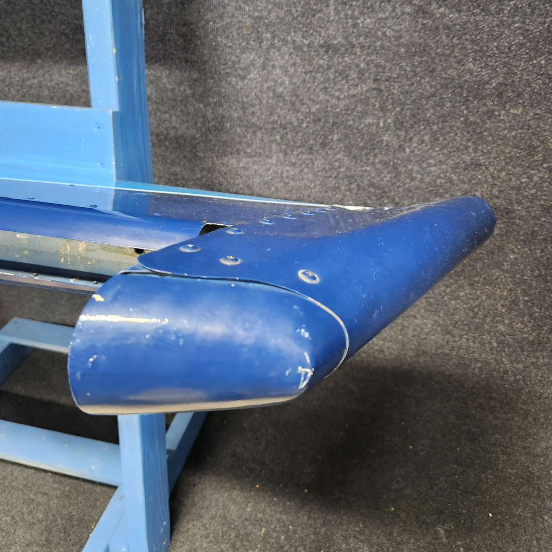 Used aircraft parts for sale, 169-640000-603 Beechcraft C23 SUNDOWNER RUDDER ASSY W/ LIGHT- ADAPTER