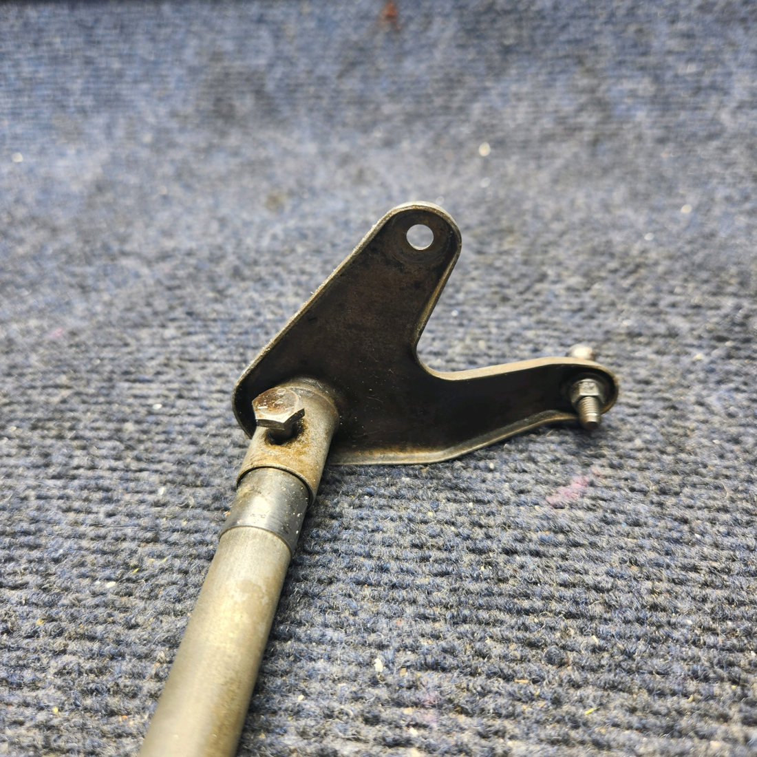 Used aircraft parts for sale, 002-410053-3, 002-410053-1 Beechcraft F33A ARM ASSEMBLY COWL FLAP CONTROL LH - RH