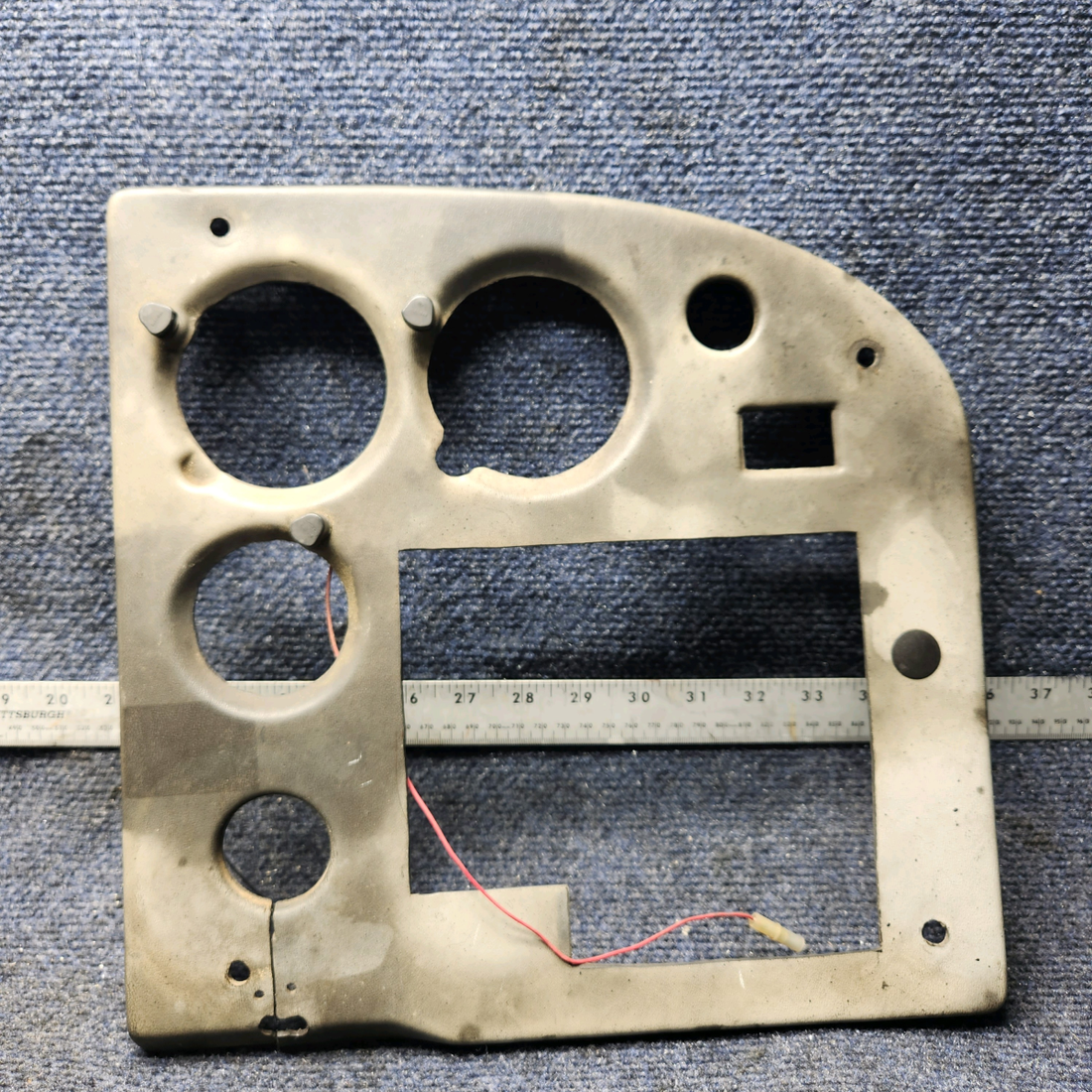 Used aircraft parts for sale, 2413120-2 Cessna 172RG Cover Assy - Post Lighted L/H